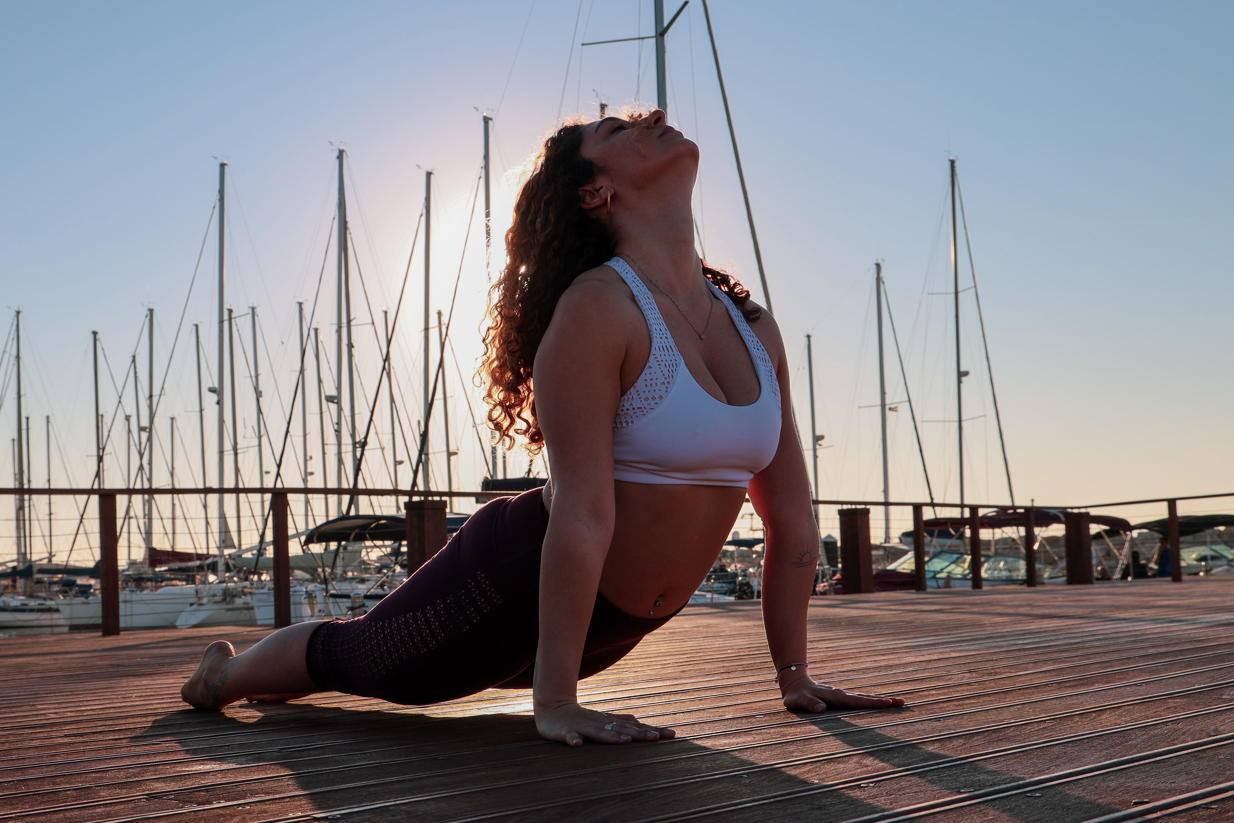 Bhujangasana or Cobra pose of Yoga