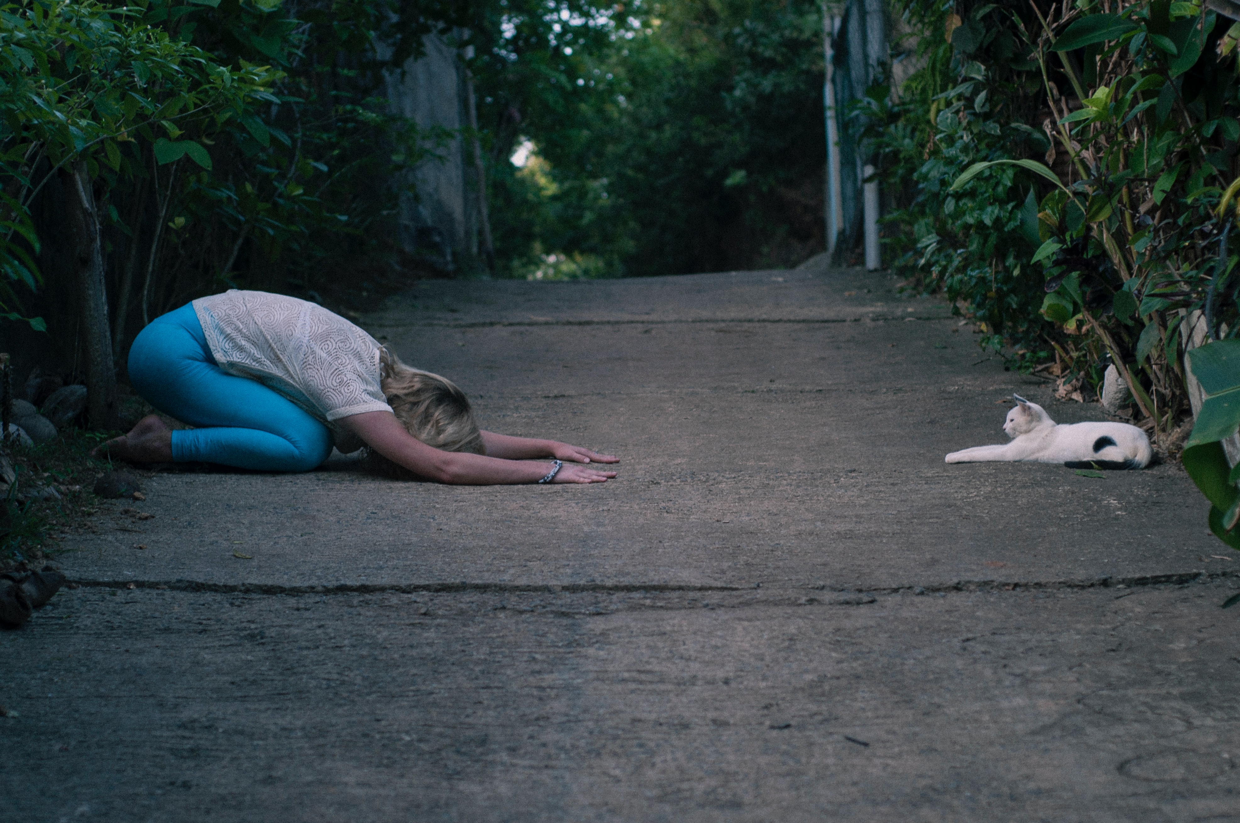 Balasana or Child's Pose or Child's Resting Pose