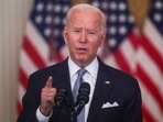 US President Joe Biden on Tuesday reaffirmed his decision to stick to the August 31 deadline to withdraw the forces from Afghanistan. (REUTERS/Leah Millis)