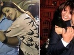 Anushka Sharma with her brother Karnesh Ssharma. Anushka Sharma with her brother Karnesh Ssharma.
