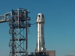 Blue Origin blasted off its New Shepard (NS-17) cargo mission into space for a 10-minute 15-second ride. (Screengrab from Blue Origin website) Blue Origin blasted off its New Shepard (NS-17) cargo mission into space for a 10-minute 15-second ride. (Screengrab from Blue Origin website)