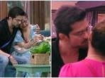 Raqesh Bapat made up to Shamita Shetty with a kiss. Raqesh Bapat made up to Shamita Shetty with a kiss.