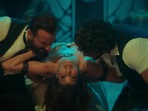 Saif Ali Khan, Arjun Kapoor and Jacqueline Fernandez in Bhoot Police. Saif Ali Khan, Arjun Kapoor and Jacqueline Fernandez in Bhoot Police.