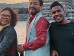 Irrfan Khan with Sutapa Sikdar.