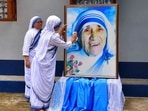 Mother Teresa passed away on September 5, 1997, her feast day, and beatified on October 19, 2002.(ANI Photo) Mother Teresa passed away on September 5, 1997, her feast day, and beatified on October 19, 2002.(ANI Photo)