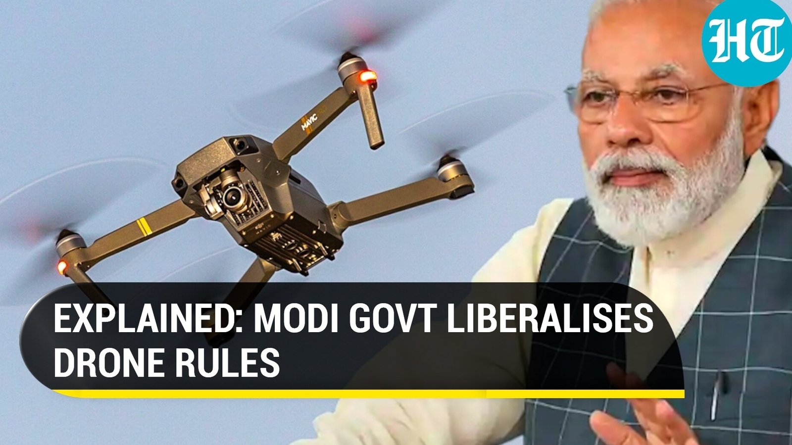 New Drone Rules Highlights Fees, Forms, Permissions; PM says 'landmark moment' Hindustan Times