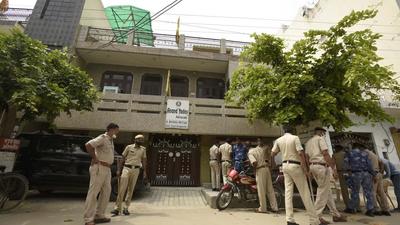 The murders took place early on Tuesday morning. (Parveen Kumar/HT Photo)