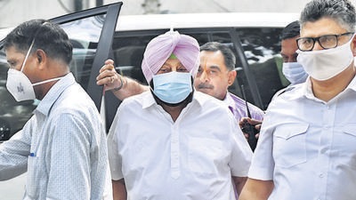Punjab chief minister Amarinder Singh. Punjab chief minister Amarinder Singh.