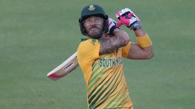 South Africa's Faf du Plessis (REUTERS)