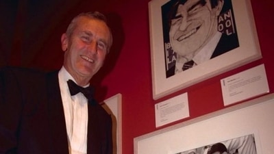 Dexter, nicknamed "Lord Ted", was an aggressive batsman and part-time seam bowler who played 62 tests for England after making his debut in 1958 against New Zealand. (REUTERS)