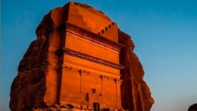 Explore Mada'in Saleh: Alos known as Hegra and Al-Hijr, Mada'in Saleh is one of the most famous historical sights of Saudi Arabia. The UNESCO heritage site is located close to the town of Al-Ula. (Instagram/@madain_saleh)