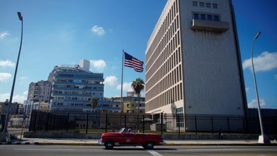 "Directed" radio frequency is the most plausible explanation for mysterious symptoms experienced by diplomats stationed in US embassies in Havana and elsewhere, a federal government report said. (File Photo / REUTERS) "Directed" radio frequency is the most plausible explanation for mysterious symptoms experienced by diplomats stationed in US embassies in Havana and elsewhere, a federal government report said. (File Photo / REUTERS)