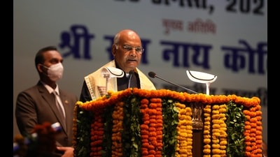 President Ram Nath Kovind will be the chief guest at the 26th convocation ceremony of SGPGIMS. (Deepak gupta/HT PHOTO) President Ram Nath Kovind will be the chief guest at the 26th convocation ceremony of SGPGIMS. (Deepak gupta/HT PHOTO)