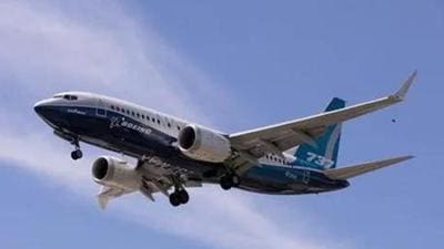 In April 2021, the DGCA issued an order allowing foreign-registered Boeing 737 Max aircraft to fly over India after taking its permission. (HT PHOTO.) In April 2021, the DGCA issued an order allowing foreign-registered Boeing 737 Max aircraft to fly over India after taking its permission. (HT PHOTO.)