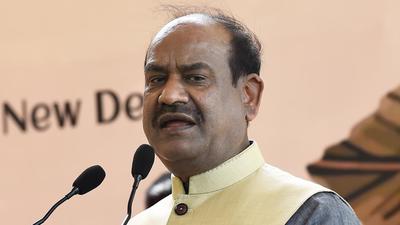 The Lok Sabha speaker is on a week-long trip to Jammu and Kashmir and Ladakh as part of the ‘parliamentary outreach programme for empowerment of Panchayati Raj Institutions.’ (PTI) The Lok Sabha speaker is on a week-long trip to Jammu and Kashmir and Ladakh as part of the ‘parliamentary outreach programme for empowerment of Panchayati Raj Institutions.’ (PTI)