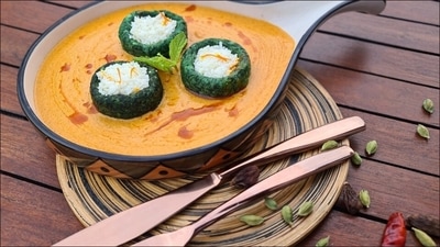 Spinach Paneer Kofta Curry Recipe