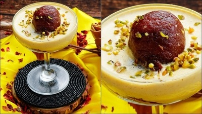 Recipe: Tame sudden sweet cravings with lip-smacking Gulab Jamun Thandai Mousse (Masaledaar Modern India Kitchen) Recipe: Tame sudden sweet cravings with lip-smacking Gulab Jamun Thandai Mousse (Masaledaar Modern India Kitchen)