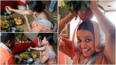 Earlier, when the house was under renovation, Swara Bhasker would share pictures and ask for feedback from her fans. Check out the pictures of the puja here. (Instagram/@reallyswara) Earlier, when the house was under renovation, Swara Bhasker would share pictures and ask for feedback from her fans. Check out the pictures of the puja here. (Instagram/@reallyswara)