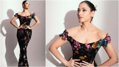 From sharing stills from her personal life to photos of herself in jaw-dropping outfits, Tamannaah Bhatia leaves no stone unturned in keeping her fans updated. She recently took to her Instagram handle to share a few snaps in a mesmerising black floral dress. (Instagram/@tamannaahspeaks) From sharing stills from her personal life to photos of herself in jaw-dropping outfits, Tamannaah Bhatia leaves no stone unturned in keeping her fans updated. She recently took to her Instagram handle to share a few snaps in a mesmerising black floral dress. (Instagram/@tamannaahspeaks)