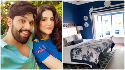Shivashish Mishra and Zareen Khan are in Goa. Shivashish Mishra and Zareen Khan are in Goa.