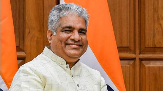 Union minister Bhupender Yadav. (File photo) Union minister Bhupender Yadav. (File photo)