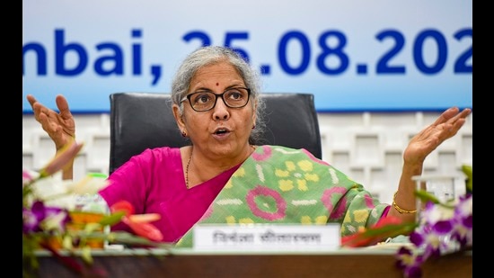 Union finance minister Nirmala Sitharaman. (PTI) Union finance minister Nirmala Sitharaman. (PTI)