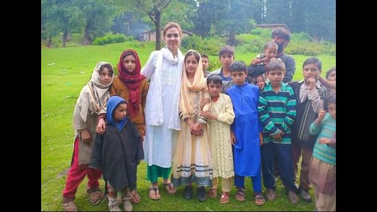 Qurat Ul Ain Masoodi was pursuing engineering at the local SSM College in Kashmir in early 2000 when she decided to course correct. (HT Photo) Qurat Ul Ain Masoodi was pursuing engineering at the local SSM College in Kashmir in early 2000 when she decided to course correct. (HT Photo)