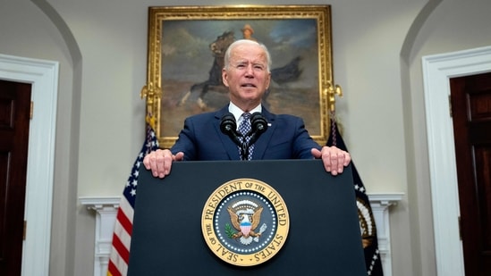 US President Joe Biden in Washington, DC.(File Photo / AFP) US President Joe Biden in Washington, DC.(File Photo / AFP)