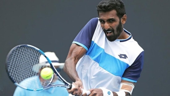 India’s Prajnesh Gunneswaran(Reuters)