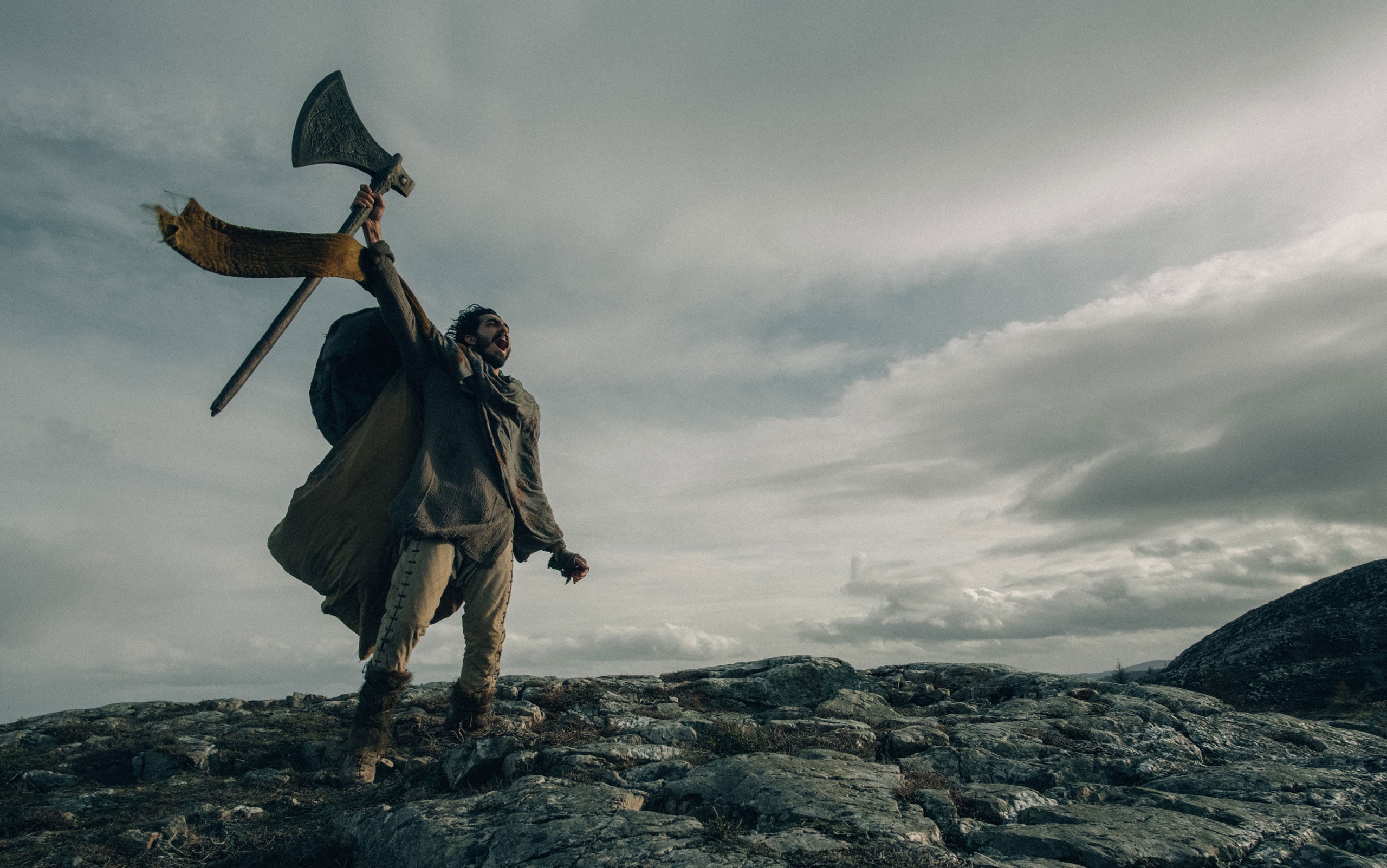 Dev Patel in a still from The Green Knight, directed by David Lowery.