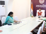 Madhya Pradesh CM Shivraj Singh Chouhan at review meet (twitter.com/OfficeofSSC)