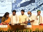 The programme was organised as part of the ‘Iconic Week’ being celebrated by the Ministry of I&B along with various media units to celebrate Azadi Ka Amrit Mahotsav. The programme was organised as part of the ‘Iconic Week’ being celebrated by the Ministry of I&B along with various media units to celebrate Azadi Ka Amrit Mahotsav.
