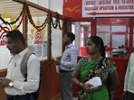 An Aadhaar enrolment centre (File photo/Used only for representation) An Aadhaar enrolment centre (File photo/Used only for representation)