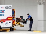 A paramedic admits a patient to the emergency ward at the Morton Plant Hospital in Clearwater, Florida, this month. (Octavio Jones / REUTERS) A paramedic admits a patient to the emergency ward at the Morton Plant Hospital in Clearwater, Florida, this month. (Octavio Jones / REUTERS)