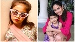 Mira Rajput with daughter Misha. Mira Rajput with daughter Misha.