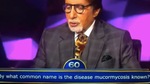 Amitabh Bachchan attempts to pronounce a complicated word on Kaun Banega Crorepati. Amitabh Bachchan attempts to pronounce a complicated word on Kaun Banega Crorepati.