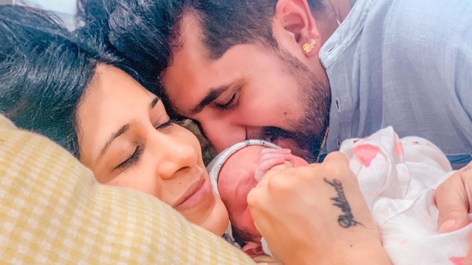 Kishwer Merchant-Suyyash Rai welcome baby boy, cuddle up with him in first  photo - Hindustan Times