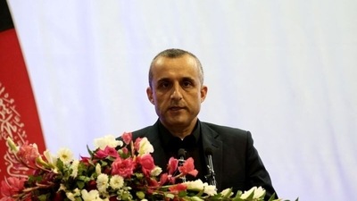 Amrullah Saleh, the acting president of the Islamic Republic of Afghanistan. (File Photo / REUTERS)