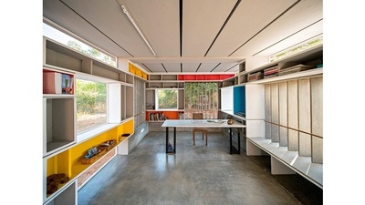 Among her acclaimed projects is Full-Fill Homes, modular crates cast in ferrocement, which can be assembled cheaply in about a week, with minimum construction experience. Most of the furniture is built-in, lowering costs further. (Picture courtesy Javier Callejas) Among her acclaimed projects is Full-Fill Homes, modular crates cast in ferrocement, which can be assembled cheaply in about a week, with minimum construction experience. Most of the furniture is built-in, lowering costs further. (Picture courtesy Javier Callejas)