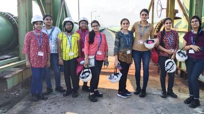 Some of the NTPC trainees. (Sourced) Some of the NTPC trainees. (Sourced)