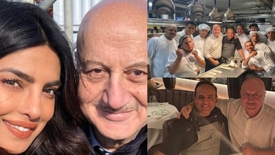 Anupam Kher visits Priyanka Chopra's Sona, Anupam Kher visits Priyanka Chopra's Sona,