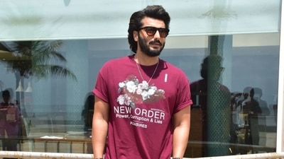 Arjun Kapoor was promoting his upcoming film Bhoot Police. (Varinder Chawla) Arjun Kapoor was promoting his upcoming film Bhoot Police. (Varinder Chawla)