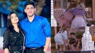 Varun Sood reacts to Divya Agarwal's pinning down incident in Bigg Boss OTT. Varun Sood reacts to Divya Agarwal's pinning down incident in Bigg Boss OTT.