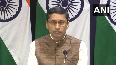 MEA spokesperson Arindam Bagchi said the situation in Afghanistan is evolving. (ANI Photo ) MEA spokesperson Arindam Bagchi said the situation in Afghanistan is evolving. (ANI Photo )