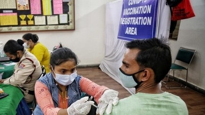 A Covid-19 vaccination centre (Image used only for representative purpose) A Covid-19 vaccination centre (Image used only for representative purpose)