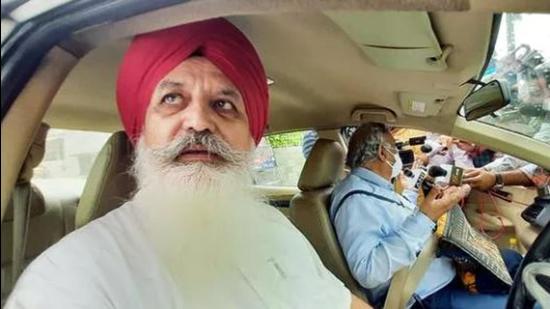 Malwinder Singh Mali, a former government teacher and political analyst, was appointed adviser of Punjab Congress chief Navjot Singh Sidhu on August 11. (ANI Photo)