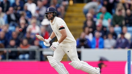 England's Dawid Malan runs between the wickets after playing a shot.(AP)