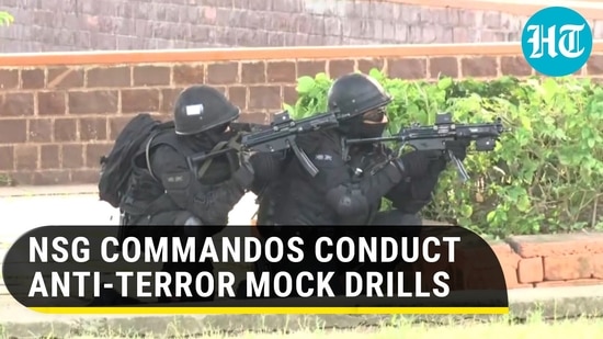 Watch: Elite NSG commandos hold mock drills to deal with hostage-like situations