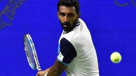 File image of Prajnesh Gunneswaran.(Twitter) File image of Prajnesh Gunneswaran.(Twitter)