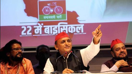 Samajwadi Party chief Akhilesh Yadav has in the recent past indicated his preference for alliances with smaller parties. (File Photo)
